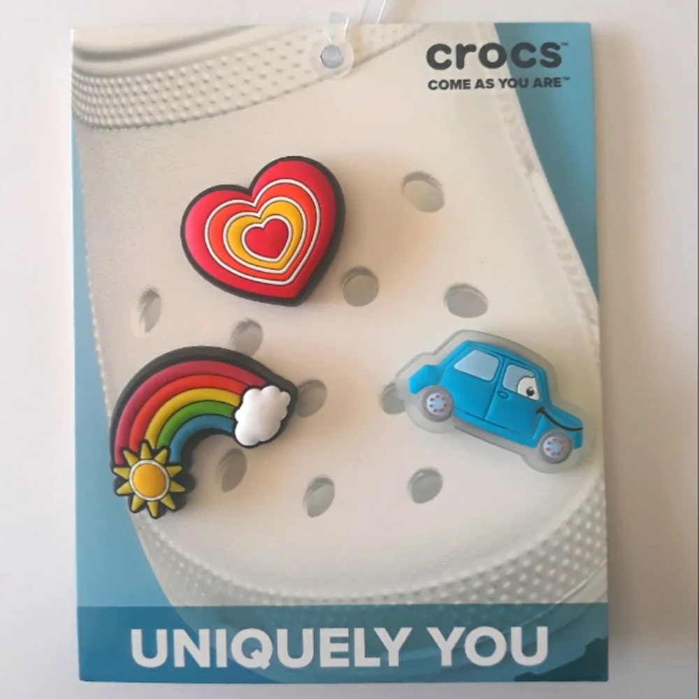 (New) Crocs Jibbitz Charm Set (Led lights)